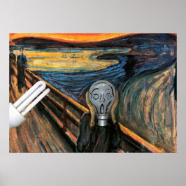 Das Glühbirnen-Poster Poster