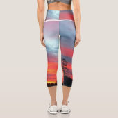 Das Glühen - Capri Leggings (Rückseite)