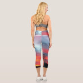 Das Glühen - Capri Leggings (Rückseite)