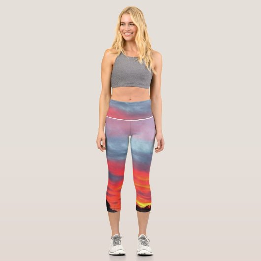 Das Glühen - Capri Leggings (Vorderseite)