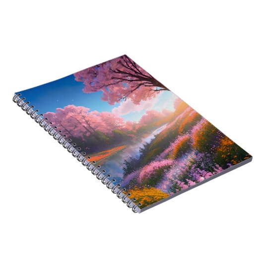 Das Glühen des Morgens Notizblock (Rechte Seite)