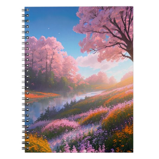 Das Glühen des Morgens Notizblock (Vorderseite)