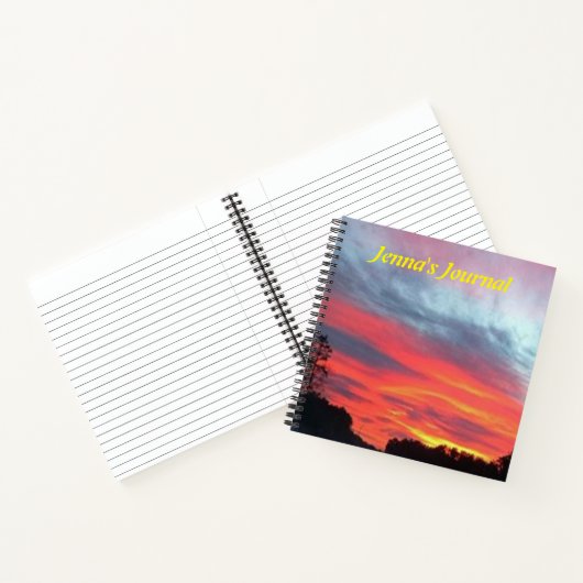 Das Glühen - Notizblock (Innenseite)