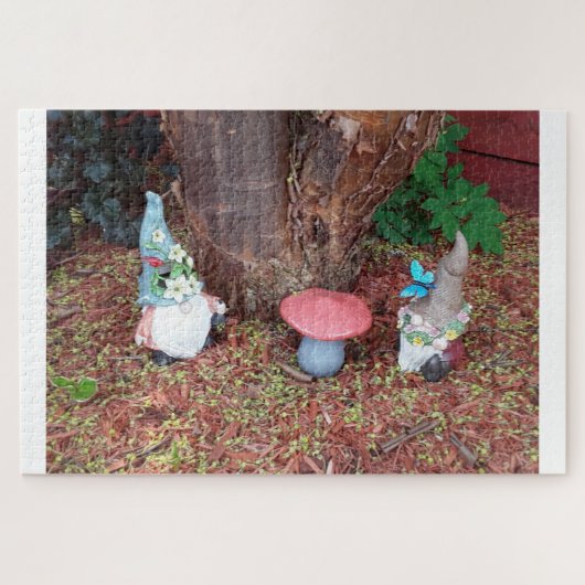 Das Gnome Garden Jigsaw Puzzle (Horizontal)