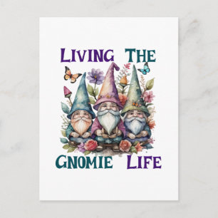 Das Gnomeleben leben Postkarte