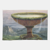 Das Goblet des Titan - Thomas Cole Geschirrtuch (Horizontal)