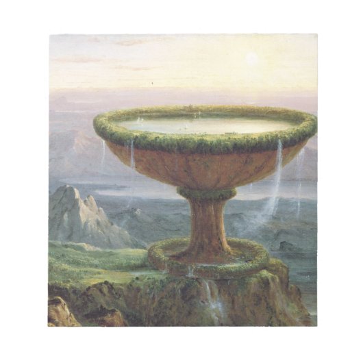 Das Goblet des Titan - Thomas Cole Notizblock (Vorderseite)