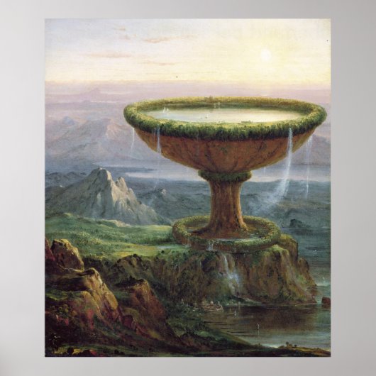 Das Goblet des Titan - Thomas Cole Poster (Vorne)