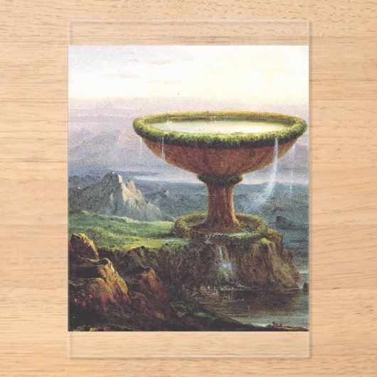 Das Goblet des Titan von Thomas Cole Acryleinladungen (Vorderseite)
