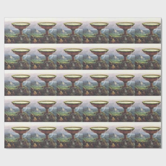 Das Goblet des Titan von Thomas Cole Geschenkpapier (Flach)