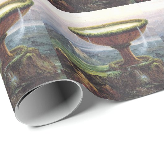 Das Goblet des Titan von Thomas Cole Geschenkpapier (Rolleneckpunkt)