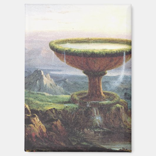 Das Goblet des Titan von Thomas Cole Magnet (Vorderseite)