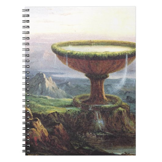 Das Goblet des Titan von Thomas Cole Notizblock (Vorderseite)