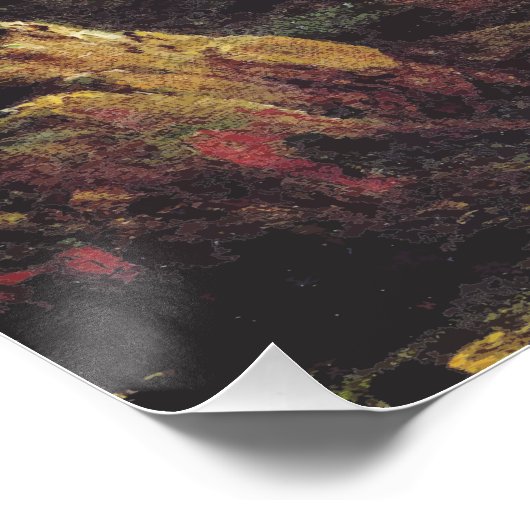 Das Goblet des Titan von Thomas Cole Poster (Ecke)