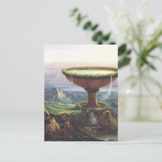 Das Goblet des Titan von Thomas Cole Postkarte (Stehend Vorderseite)