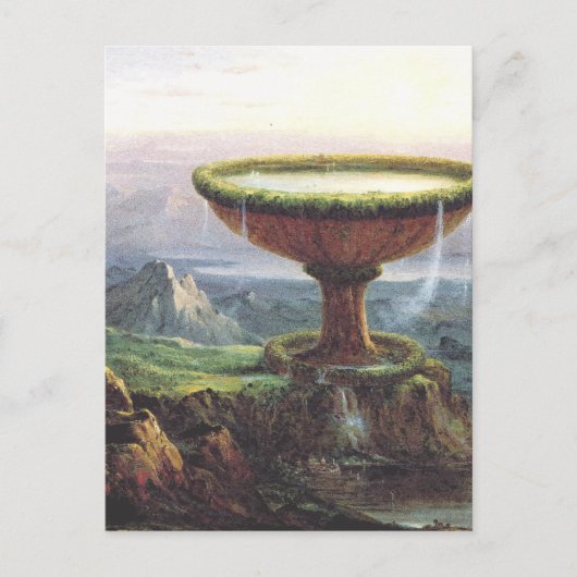 Das Goblet des Titan von Thomas Cole Postkarte (Vorderseite)