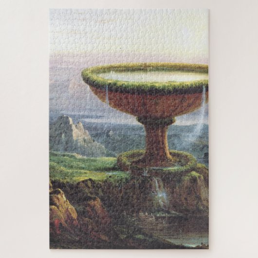 Das Goblet des Titan von Thomas Cole Puzzle (Vertikal)