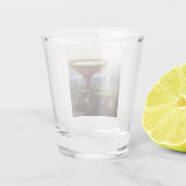 Das Goblet des Titan von Thomas Cole Schnapsglas (Rückseite)