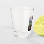 Das Goblet des Titan von Thomas Cole Schnapsglas (Links)