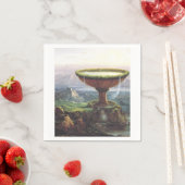 Das Goblet des Titan von Thomas Cole Serviette (Beispiel)