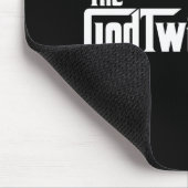 Das GodTwitter Mousepad (Ecke)