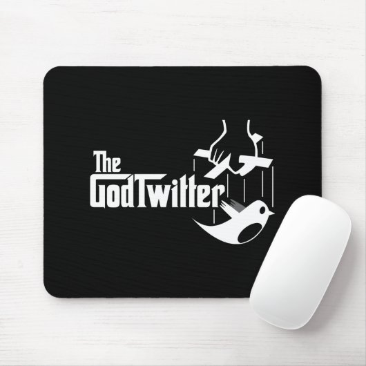 Das GodTwitter Mousepad (Mit Mouse)