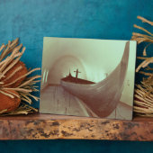 Das Gokstad-Langschiff (Holz) Fotoplatte (Seite)