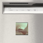 Das Gokstad-Langschiff (Holz) Magnet (In Situ (Geschirrspüler))