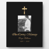 Das Gold Cross-Memorial für die Imitate des Gedäch Fotoplatte (Vorderseite)