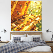 Das Gold der Natur Honig Leinwanddruck (Insitu (Schlafzimmer))