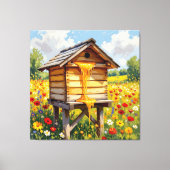 Das Gold der Natur – Honig Leinwanddruck (Vorderseite)