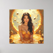 Das Gold der Natur – Honig Leinwanddruck (Vorderseite)