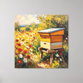 Das Gold der Natur – Honig Leinwanddruck (Vorderseite)