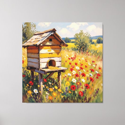 Das Gold der Natur – Honig Leinwanddruck (Vorderseite)