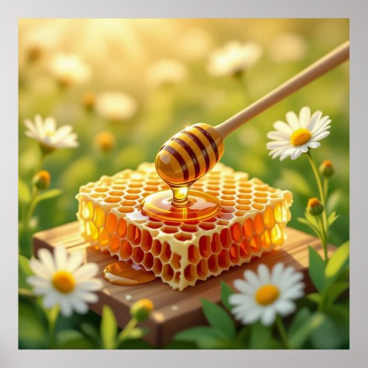 Das Gold der Natur Honig Poster (Vorne)