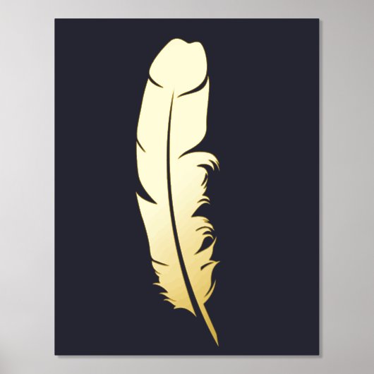 Das Gold Feather Foliendrucke (Vorderseite)