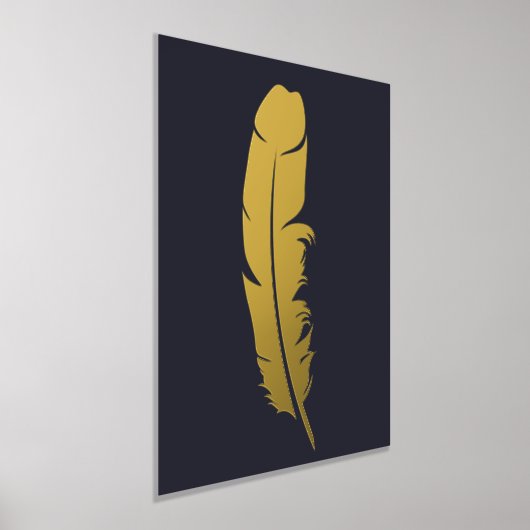 Das Gold Feather Foliendrucke (Ablage )