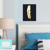 Das Gold Feather Foliendrucke (In Situ (Schlafzimmer))