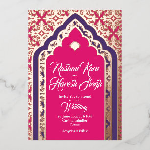 Das Gold Portal Folieneinladung