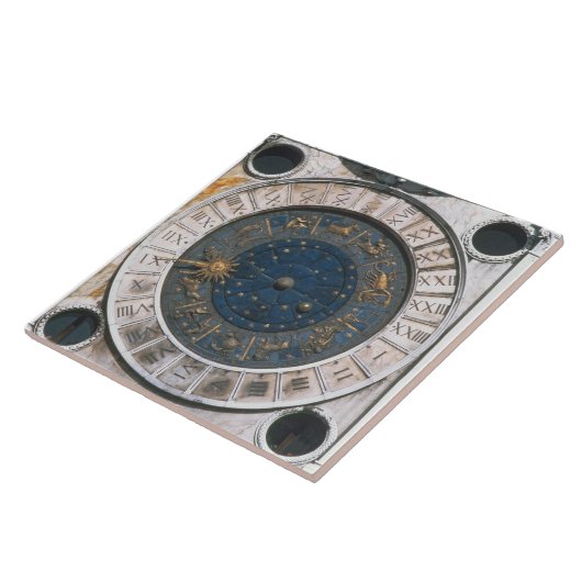 Das Gold- und Email-Ziffernblatt, Entwurf Fliese (Seite)