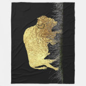 Das Golden Buffalo Fleece Blanket (Vorderseite)