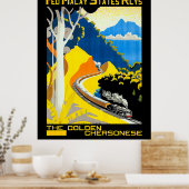 Das Golden Chersonese, Malaysia, Poster (Küche)