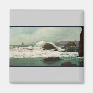 Das Golden Gate, San Francisco klassisches Photoch Magnet