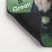 Das golden retriever-Leben ist groß Mousepad (Ecke)