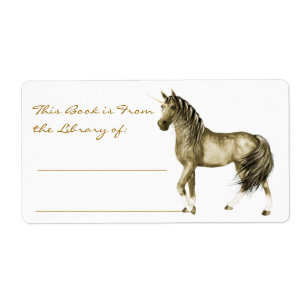 das Golden Unicorn Buchzeichen