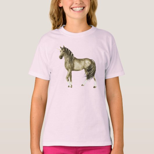 das Golden Unicorn Shirt (Vorderseite)