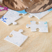 Das Goldendoodle-Puzzle ist anpassbar Puzzle (Seite)