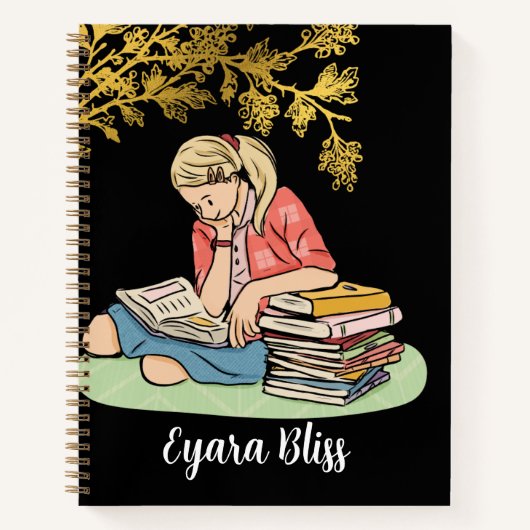 Das Goldene Buch: Eine Zeitschrift Inspirieren Notizblock (Vorderseite)