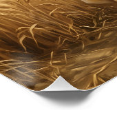 Das goldene Echo: Surrealer botanischer Geist in d Poster (Ecke)