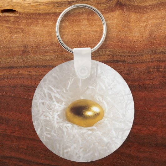 Das goldene Ei Schlüsselanhänger (Vorderseite)